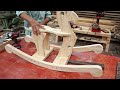 Excellent Craft Woodworking techniques // Making a Home Rocking Chair Is Easy - Wood crafts