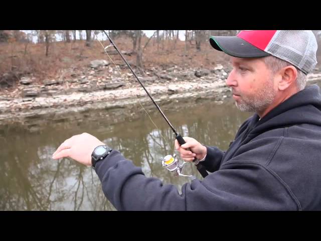 Catching White Bass on The Fle Fly Jig 