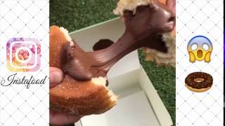 DONUT FILLED WITH NUTELLA