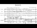 Quintet for piano strings and horn op48 by felix draeseke with score