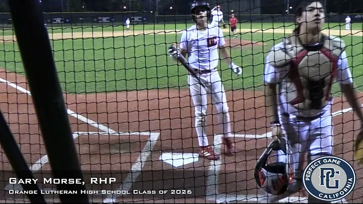 Gary Morse Prospect Video, RHP, Orange Lutheran Hi...