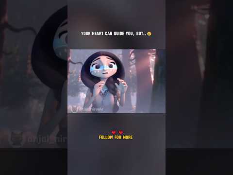 Follow the Heart, But Be Careful Where It Leads...😢 #animation #viral #shorts