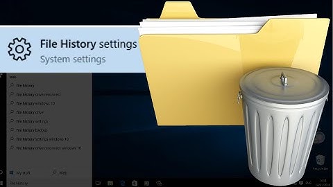 💻Windows 10 File History Restore🤓
