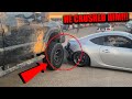BIG TRUCK CRUSHES SCION FRS AT JDM CAR MEET!!! *THEY MUST BE STOPPED*