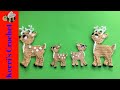 Crochet Deer and Fawn Tutorial - Crochet Applique Tutorial