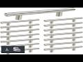 homdiy 15 Pack Brushed Nickel Cabinet Pulls 3 Inch Handles Stainless Steel