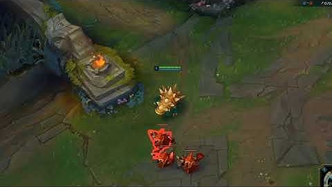Rammus Crit Animation Slowmotion