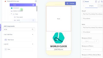 PART- 1 MAKING STOP WATCH TIMER APP IN THUNKABLE...........