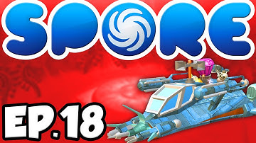 Spore: Tale of The Wafflesaurus Ep.18 - SPACE STAGE!!!