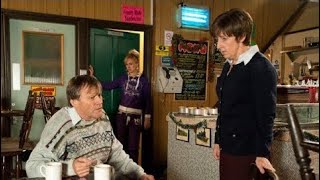 Coronation Street - Becky McDonald Pushes Hayley Cropper Into A Chair (23rd December 2011 Episode 2)