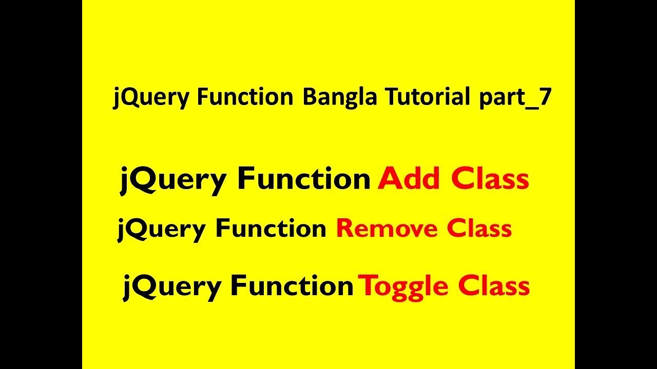 Jquery function