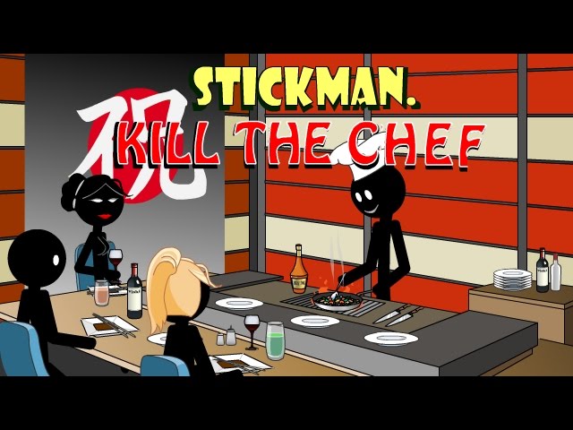 stickman games: Stickman Bloody Chef