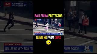 Timothee Chalamet Protestor Gets CHASED #shorts