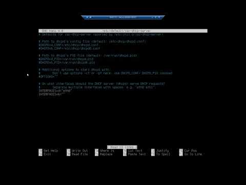 Configuring a DHCP server on Ubuntu Server