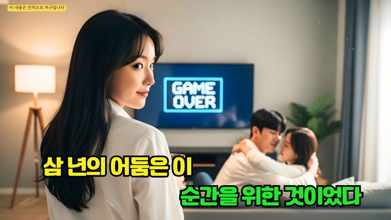 아버지의 죽음을 조사하기 위해 3년간 시력을 속인 그녀, 남편이 내연녀를 집으로 데려와 잠자리를 가지던 날—그녀는 안대를 벗고 미소 지었다: “게임은 끝났어.”