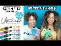 *NEW* CURLS Ultimate Styling Collection | We Try All 4 Gels!