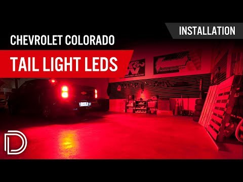 How to Install Chevrolet Colorado Tail Light LEDs