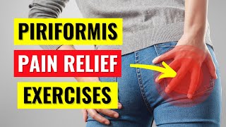 Piriformis Syndrome Pain Relief Exercises in 5 min
