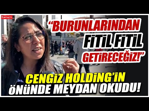 Sera Kadıgil'den Cengiz Holding'e: Çaldıkları her kuruşu fitil fitil burunlarından getireceğiz!
