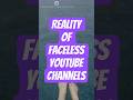 Faceless YouTube Channels What the Gurus Don't Tell You