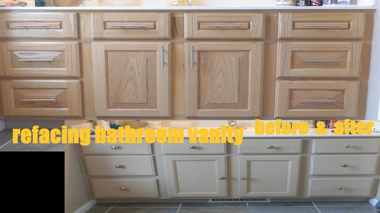 Bathroom Cabinet Refacing Diy | Cabinets Matttroy