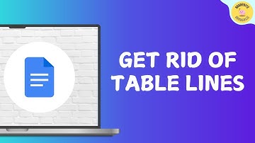 How to Get Rid of Table Lines in Google Docs