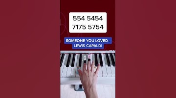 Thumbnail of Someone You Loved - Lewis Capaldi (Piano Tutorial) #someoneyouloved #lewiscapaldisomeoneyouloved