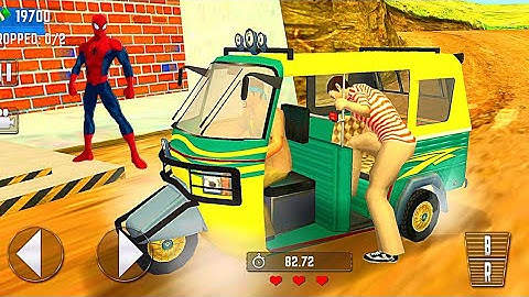 Offroad Tuk Tuk Driving 3D - Rickshaw Auto Driver Simulator - Android GamePlay #4