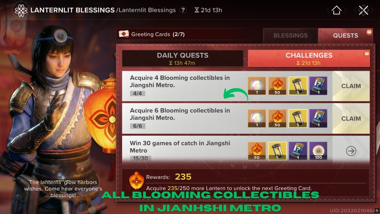Acquire Blooming Collectibles in Aeronautic Campus Jiangshi Metro in Destiny Rising