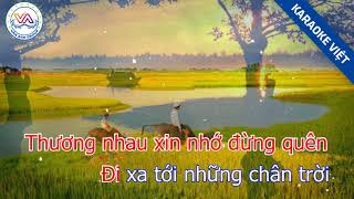 Video thumbnail of "Karaoke Việt - CÂU HÁT QUÊ HƯƠNG - Nhạc Hồ Hữu Thới -  Biểu diễn: Tố Nga (BEAT chuẩn)"