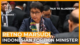 Indonesian FM on occupied Palestine and Indonesia democracy path | Talk to Al Jazeera