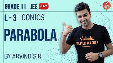 Conic Sections L-3 | Conic Sections Parabola | Class 11 Maths | JEE Mains and Advanced | Vedantu