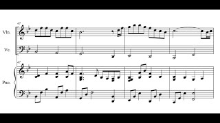 은혜 - 손경민 (피아노 트리오(Vn. Vc. Pf.)) by Pianist Jin