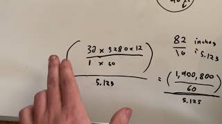 How to Convert speed to RPM on motorized bike