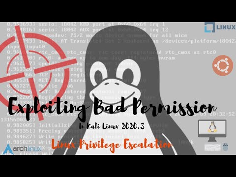 Exploiting Bad Permission | Linux Privilege Escalation | Kali Linux 2020.3