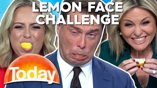 The Lemon Face Challenge | TODAY Show Australia