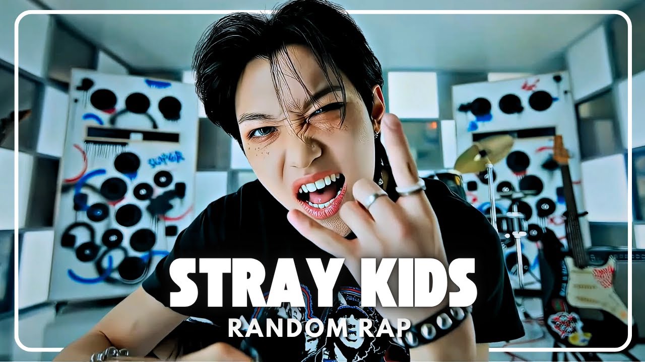 K-POP RANDOM KARAOKE CHALLENGE 🎤 ( STRAY KIDS RANDOM RAP KARAOKE )