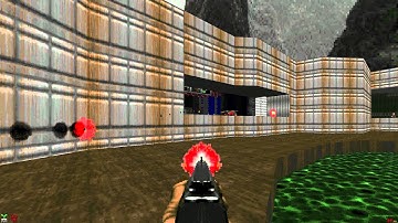 ZDoom - Ultimate Doom, E1M1 (Hangar) - Walkthrough Nightmare - played by Sompi