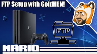 How To Use Ftp On A Jailbroken Ps4 With Dhen