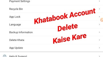 How To Delete Your Khatabook Account Permanently