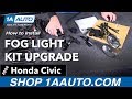 How to Install Fog Light Kit Upgrade 06-08 Honda Civic