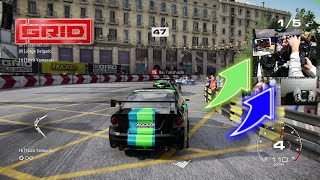 HONDA Civic / Logitech G29 GRID 2019 Foot cam screenshot 1