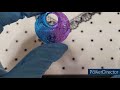 レジン「京都オパールチップを使ったピアス（前編）」No.244