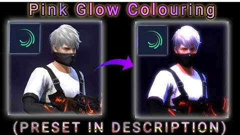 Pink Glow effect Tutorial || Easy Steps|| Colouring Tutorial || Alight Motion || Ask Gaming 23