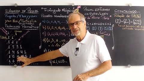 Triângulo de Pascal | Prof. Fernão