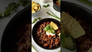 The Best Chili Recipe - Game Day Edition #food #cooking #asmr #shorts screenshot 1