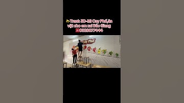 TRANH 3D MÌ CAY, ĂN VẶT CHO EM ZAI TẠI BẮC GIANG | 0328077444