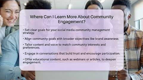 Where Can I Learn More About Community Engagement? - Everyday-Networking