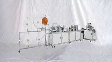 fully automatic fish type face masks KF94 making production line with fabrics deviation rectifiers