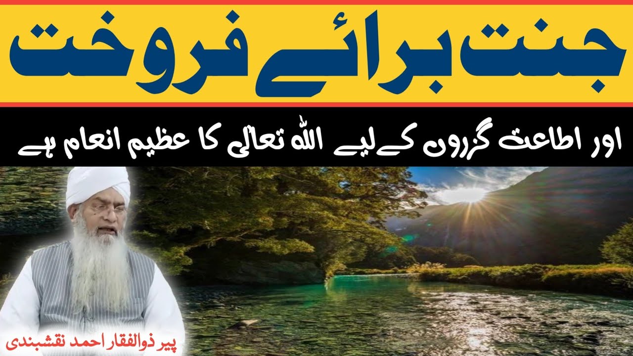 Jannat Baraye Firokht ● جنت برائے فروخت ● Peer Zulfiqar Ahmad Naqshbandi